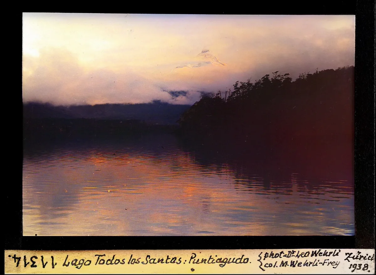 Lago Todos los Santos, Puntiagudo — 1938 | Chile de Ayer