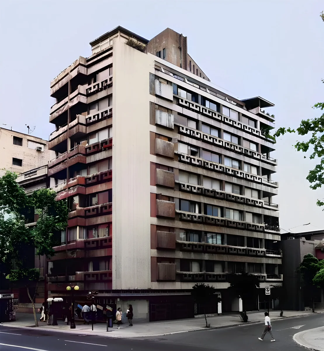 Edificio Jaime Bendersky Smuclir, Santiago 1967 — aprox. 1967 | Chile de Ayer