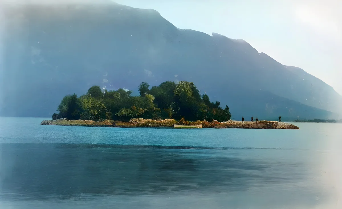 Isla Piti, Palena en 1893. — 1893 | Chile de Ayer