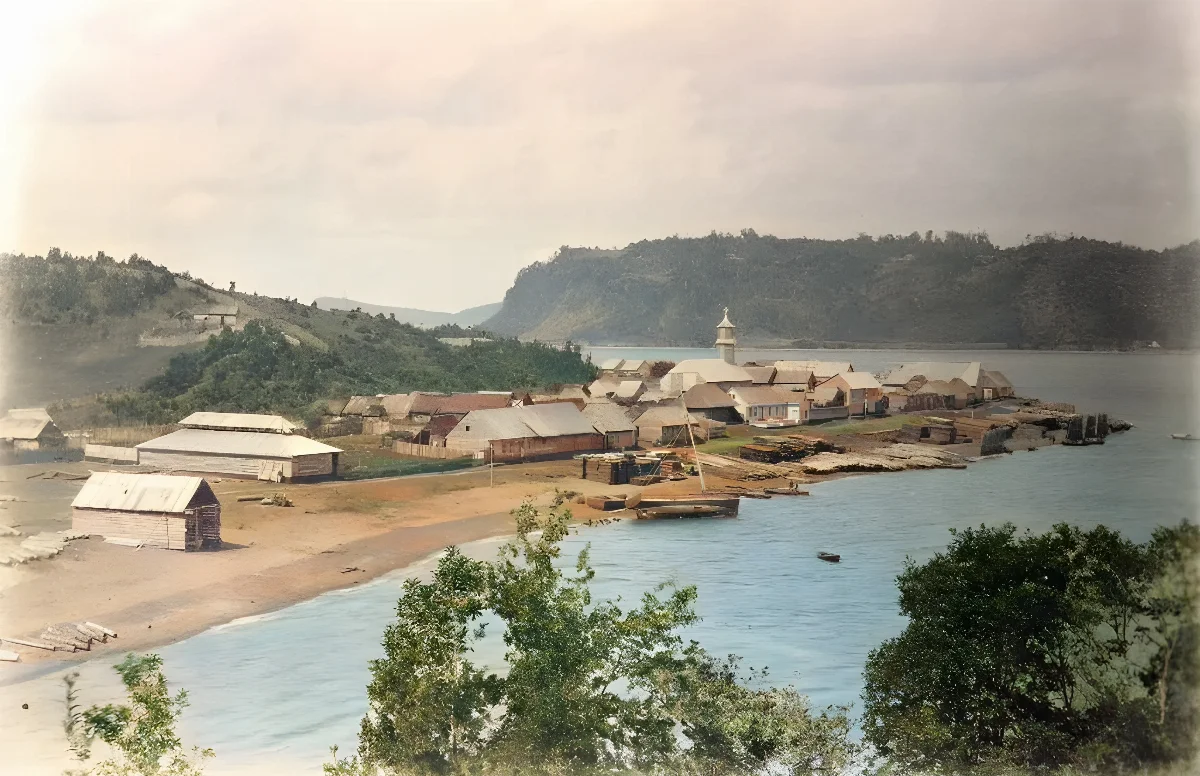 Puerto de Quemchi, 1893. — 1893 | Chile de Ayer