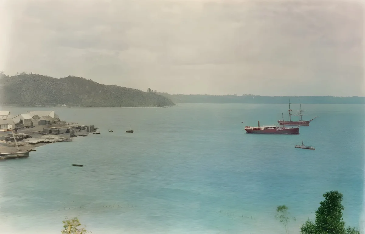Puerto de Quemchi,  1893. — 1893 | Chile de Ayer