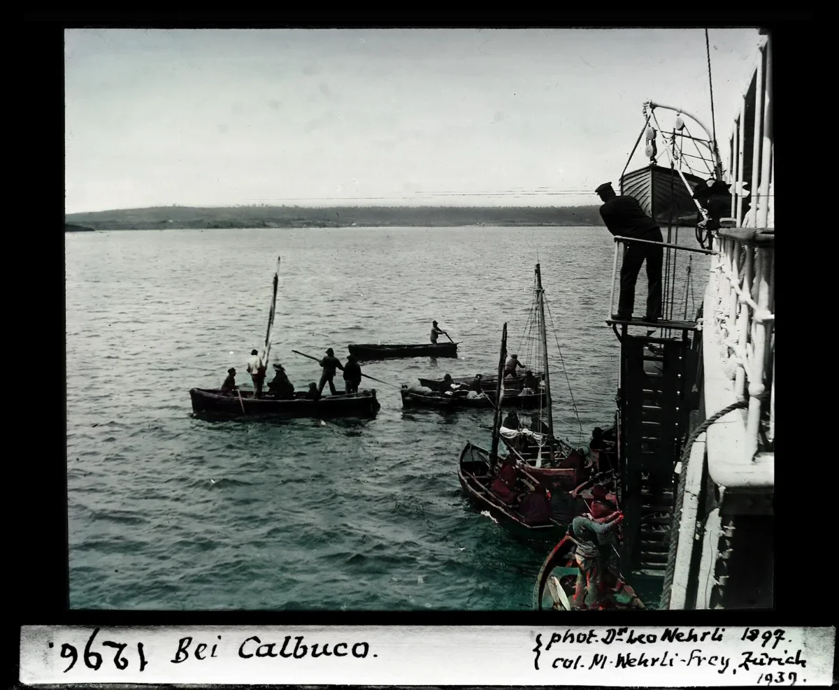 Bahía de Calbuco, 1897 — aprox. 1897–1940 | Chile de Ayer
