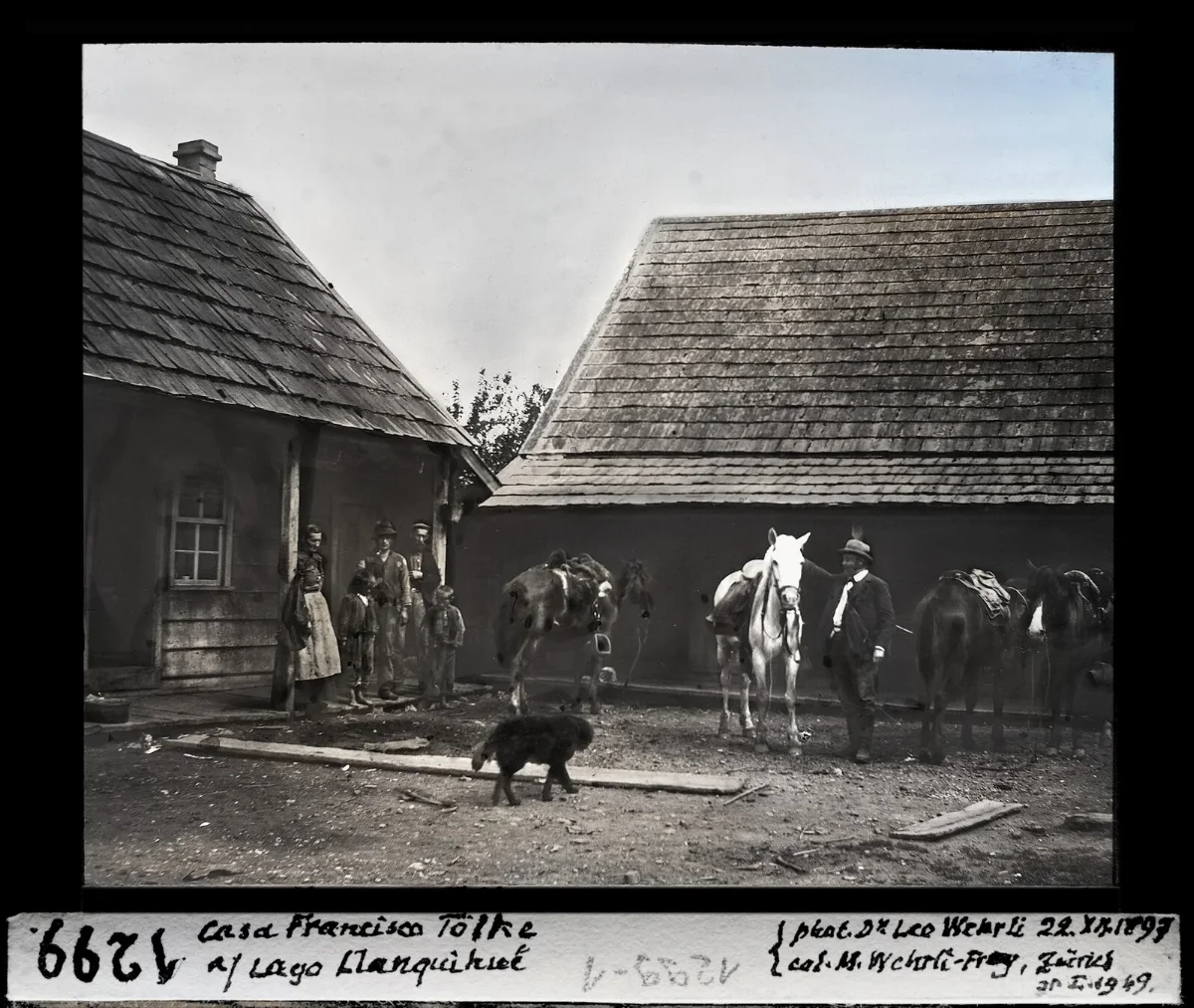 Casa Francisco Tolke, Lago Llanquihue — aprox. 1897–1940 | Chile de Ayer