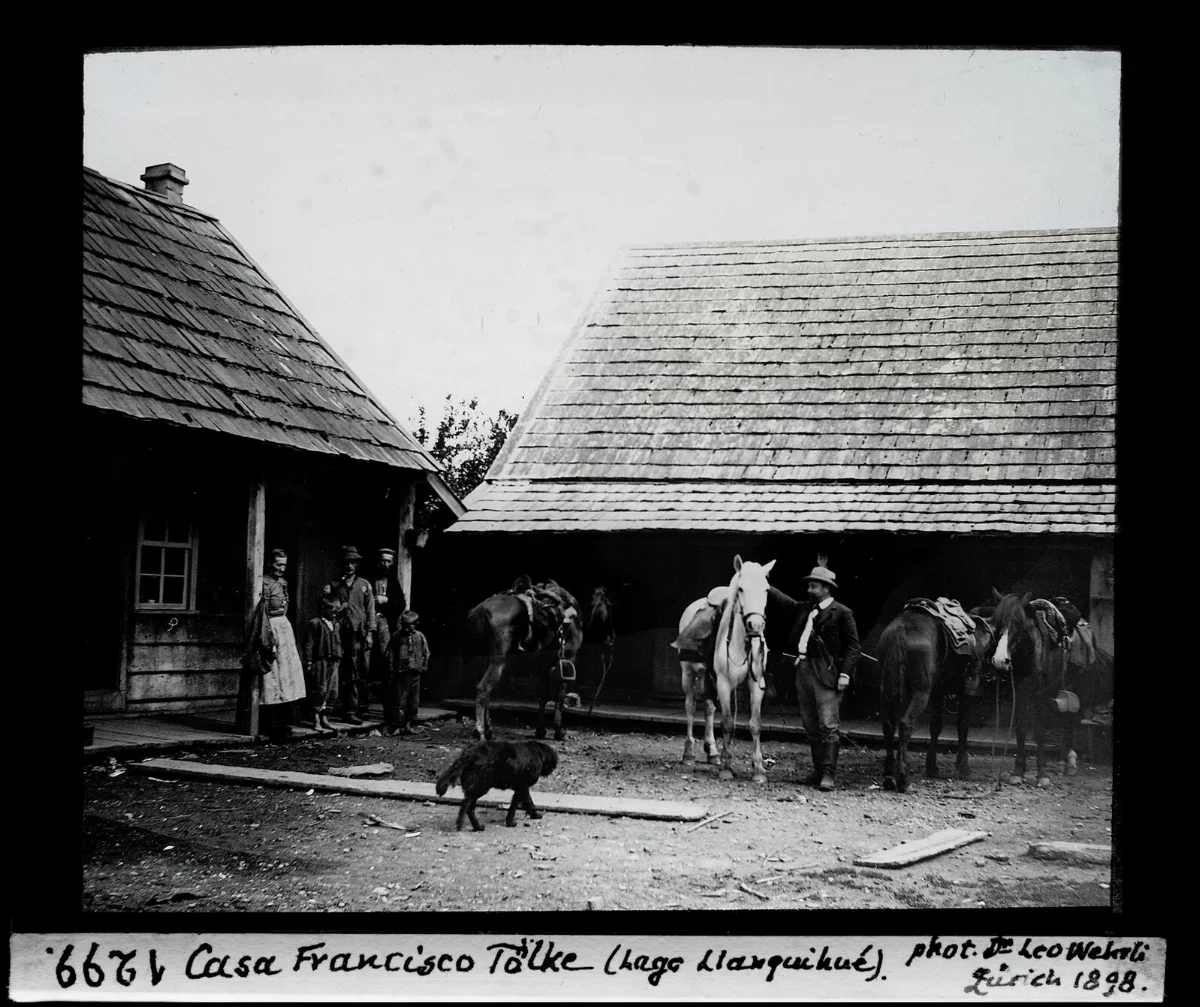 Casa de Francisco Tölke, Lago Llanquihue — aprox. 1898–1940 | Chile de Ayer
