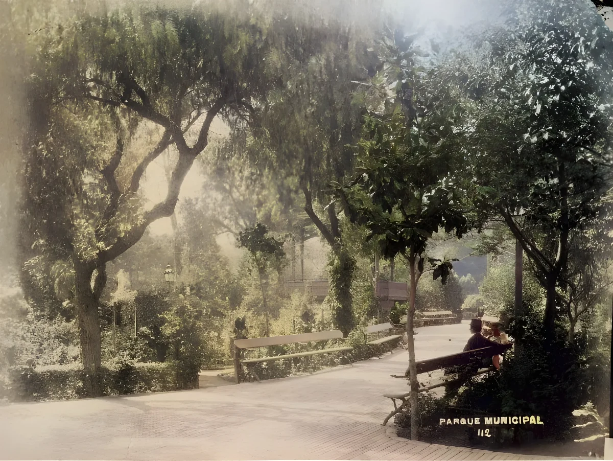 Parque Municipal de Valparaíso, 1888 — 1888 | Chile de Ayer