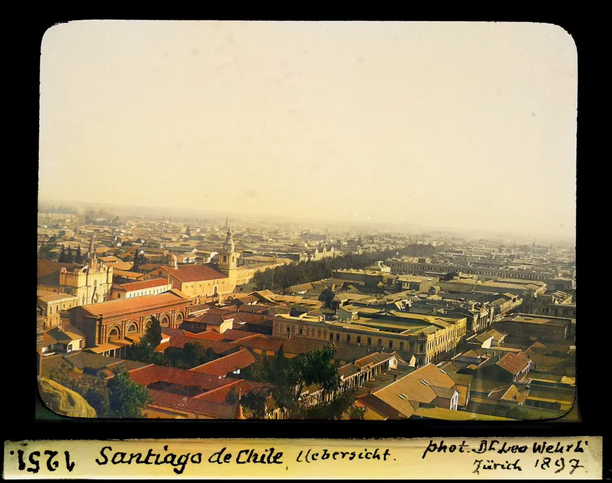 Santiago de Chile, Übersicht — 1897 | Chile de Ayer