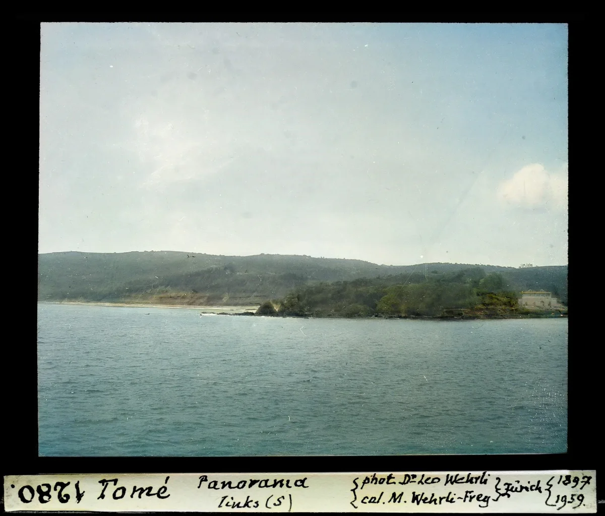 Tomé, Panorama links (S) — Concepción — 1897 | Chile de Ayer