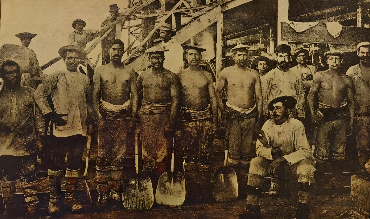 Calicheros — 1906 | Chile de Ayer