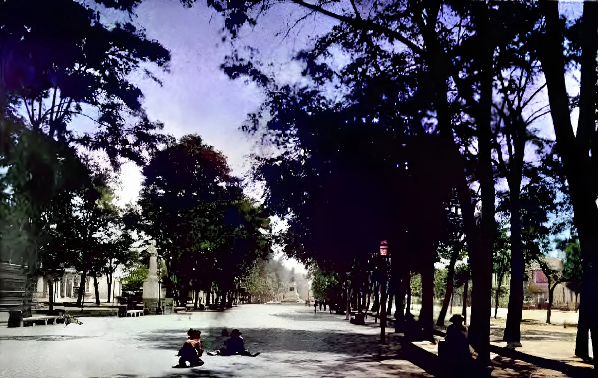 Chile Alameda de las Delicias — 1901 | Chile de Ayer