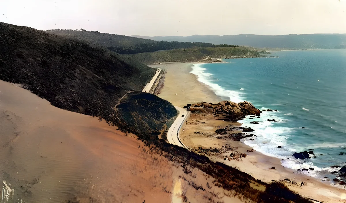 Playa de Reñaca en 1920 — Playa de Reñaca — 1920 | Chile de Ayer
