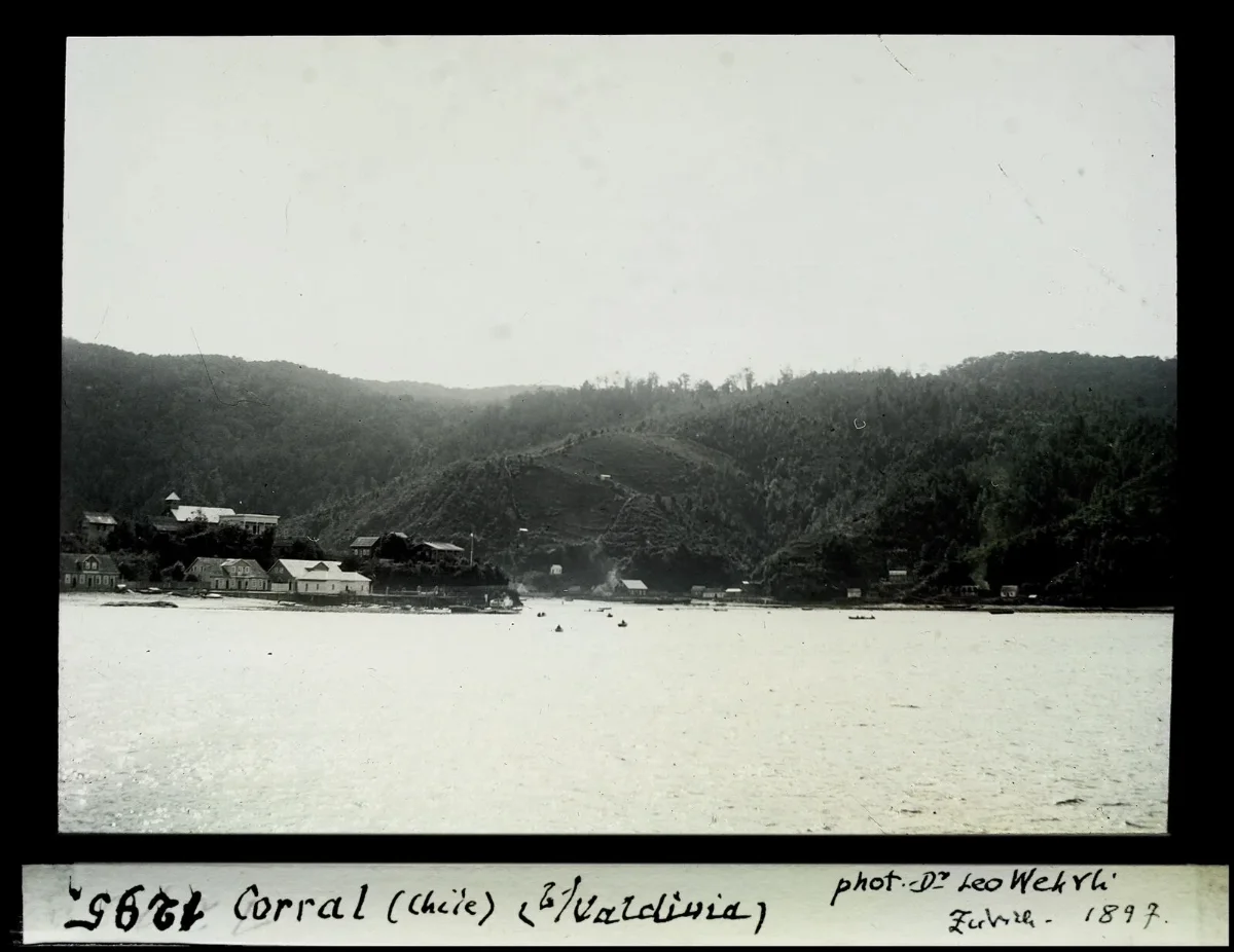 Corral, cerca de Valdivia — aprox. 1897–1940 | Chile de Ayer