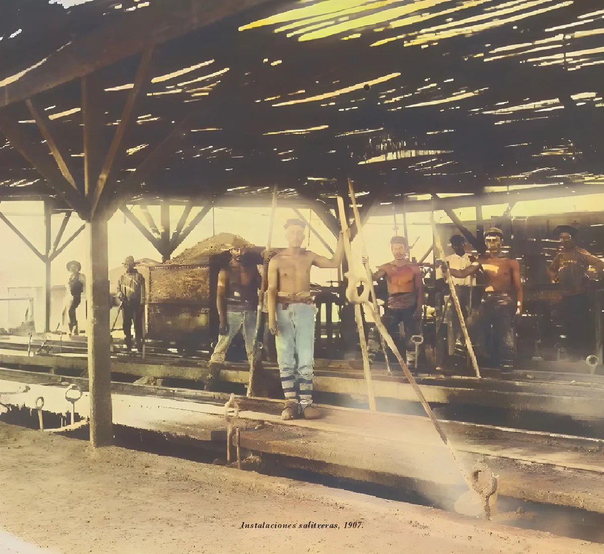 Instalaciones salitreras, 1907 — 1907 | Chile de Ayer