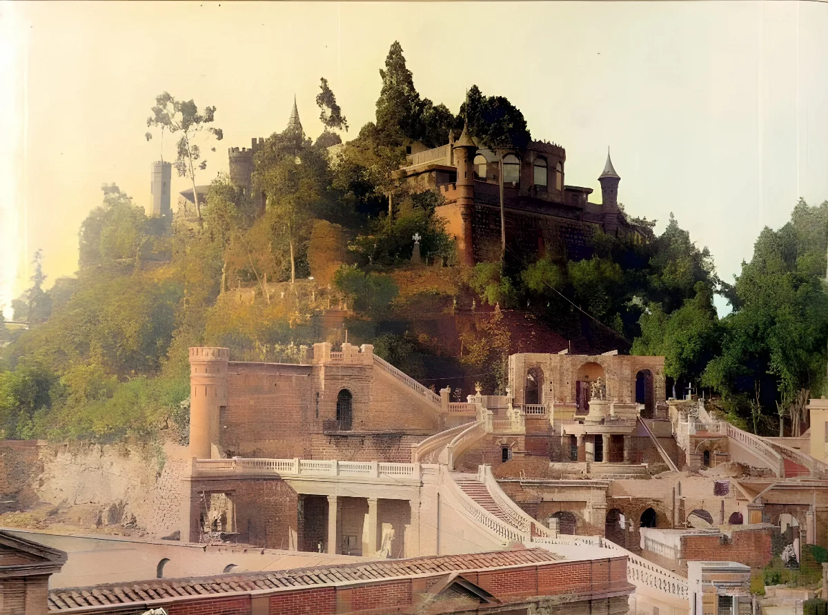 Santa Lucia en 1901 — 1901 | Chile de Ayer