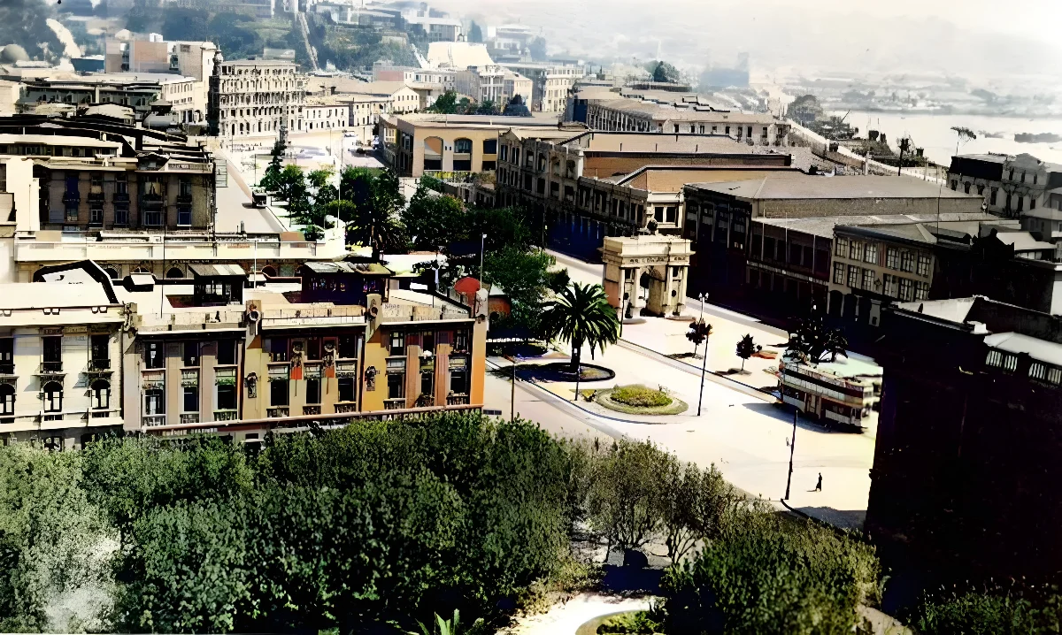 Avenida Brasil, Valparaíso en 1920 — 1920 | Chile de Ayer