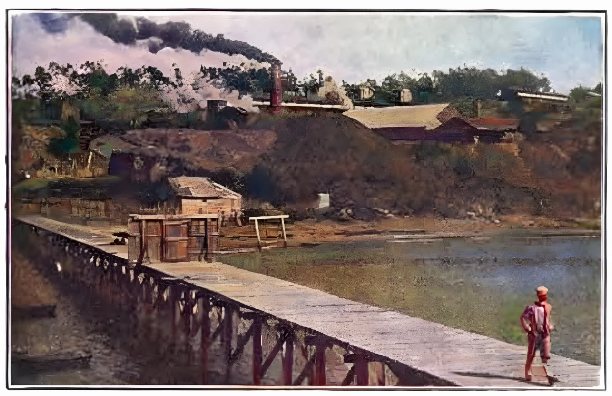 Maury Geography 088A coal — 1907 | Chile de Ayer