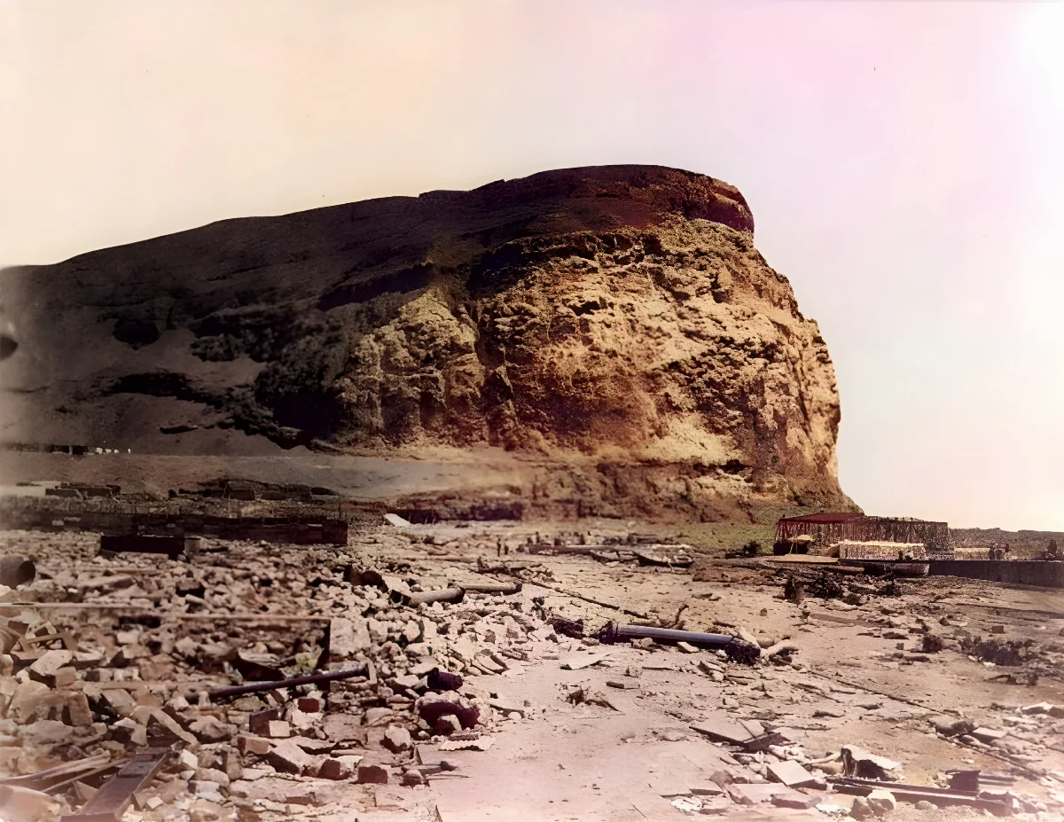Morro de Arica en 1868 — 1868 | Chile de Ayer