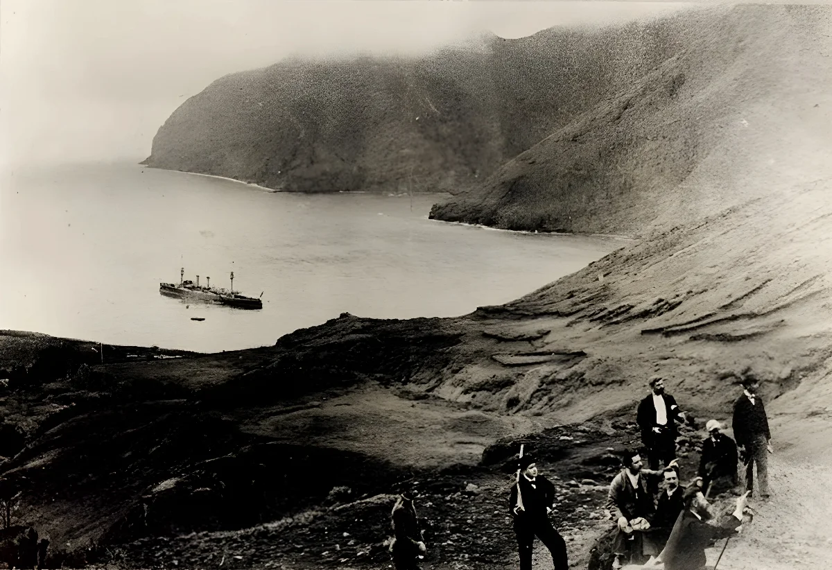Bahía Cumberland en 1900 — 1900 | Chile de Ayer