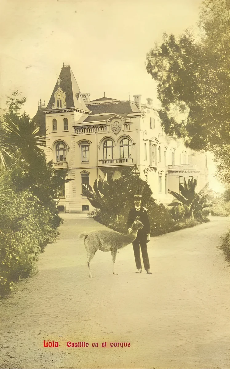 Palacio Cousiño de Lota en el año 1910. — 1910 | Chile de Ayer