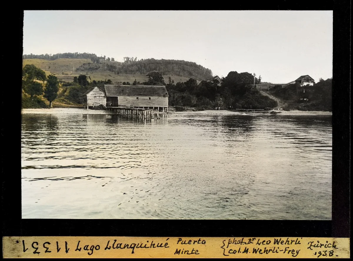 Lago Llanquihue, Puerto Minte — aprox. 1938–1940 | Chile de Ayer