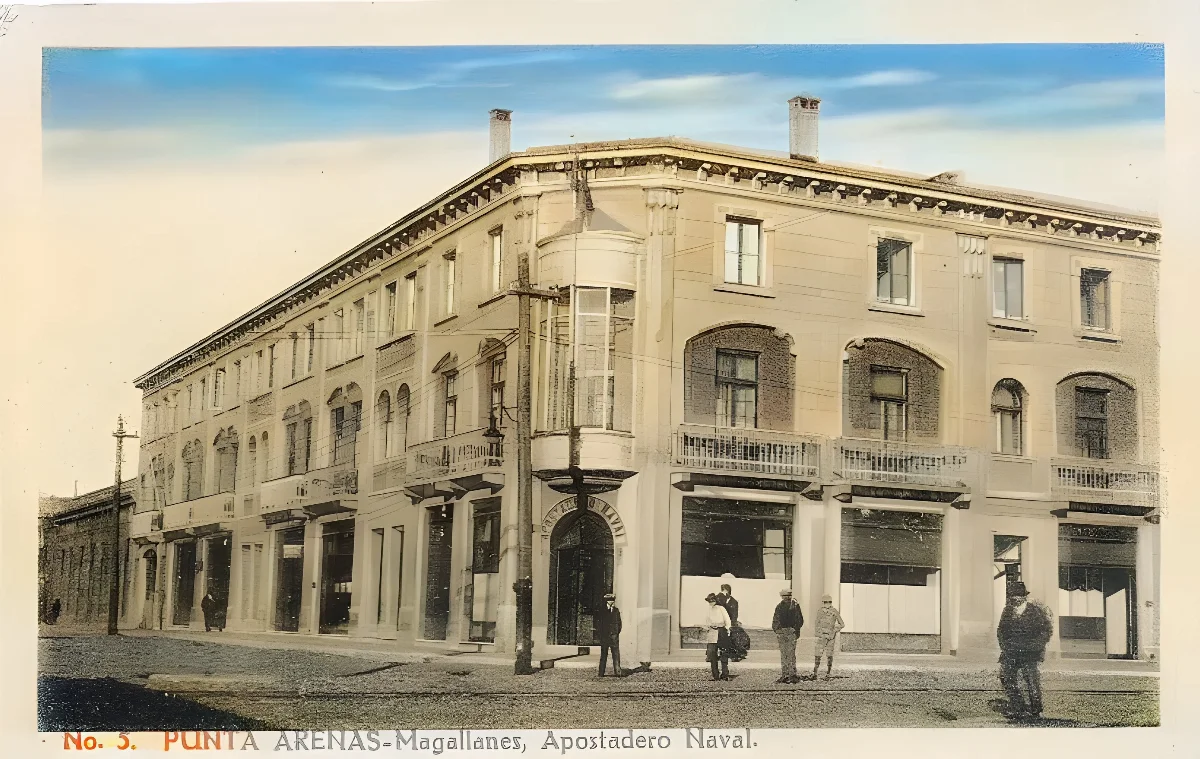 Apostadero Naval, Punta Arenas, años 20 — Ex Apostadero Naval de Punta Arenas — 1920 | Chile de Ayer