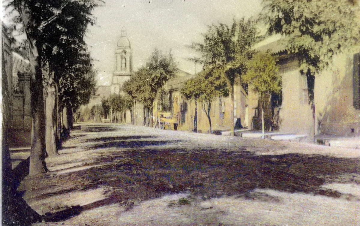 Calle Imperial de Angol en 1915 — Calle Lautaro — 1915 | Chile de Ayer