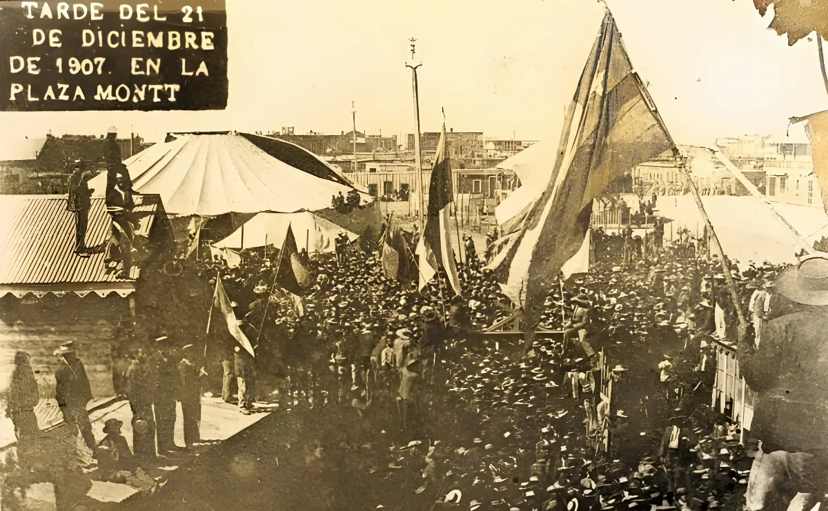Plaza Montt de Iquique — 1907 | Chile de Ayer
