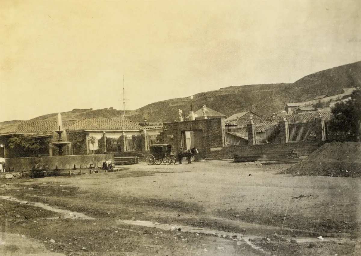 Hospital de Valparaíso año 1864 — Hospital San Juan de Dios — 1864 | Chile de Ayer