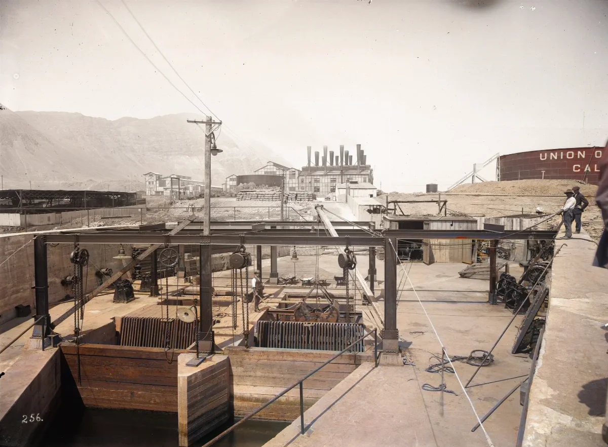 Central termoeléctrica de Tocopilla en 1915 — Central Termoeléctrica de Tocopilla — 1915 | Chile de Ayer