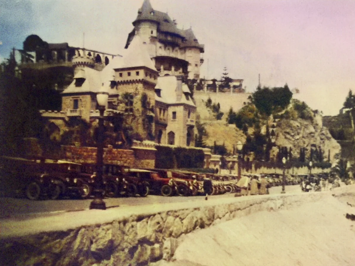Castillo Ross de Viña del Mar en 1918 — Playa Miramar — 1918 | Chile de Ayer