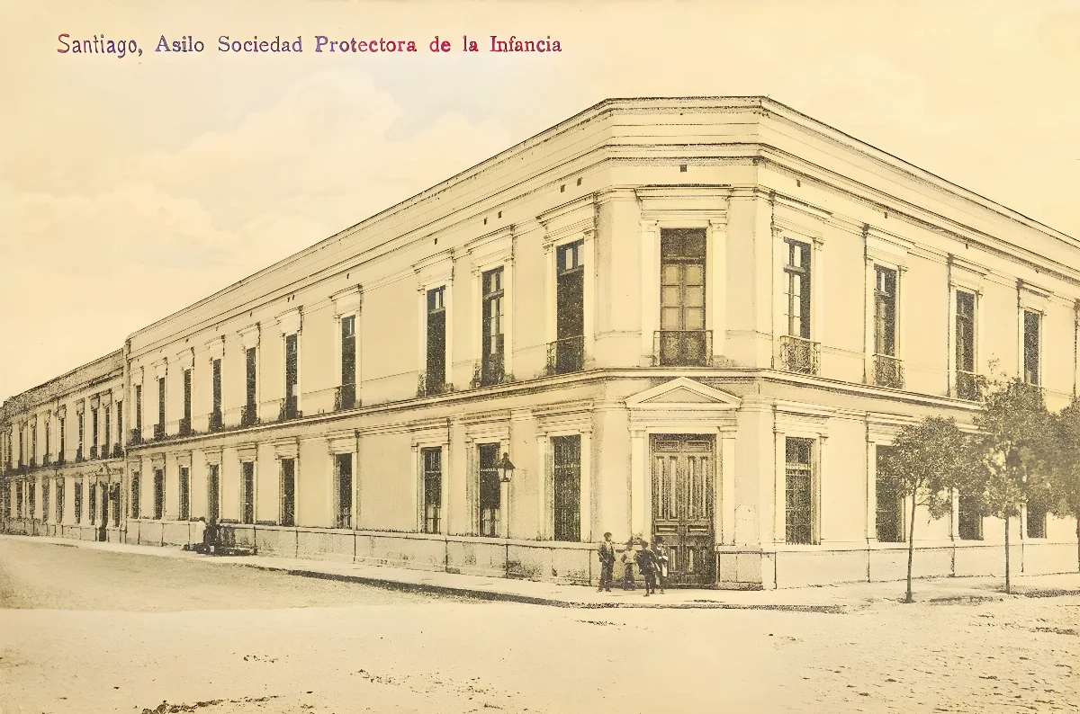 Asilo Sociedad Protectora de la Infancia de Santiago ca. 1910 — 1910 | Chile de Ayer