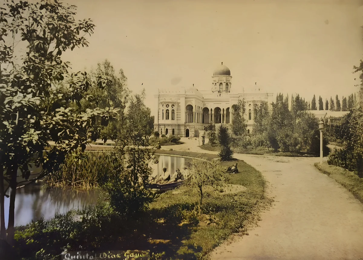 Santiago, Quinta Diez Gana en 1880 — Palacio Concha-Cazotte — 1880 | Chile de Ayer