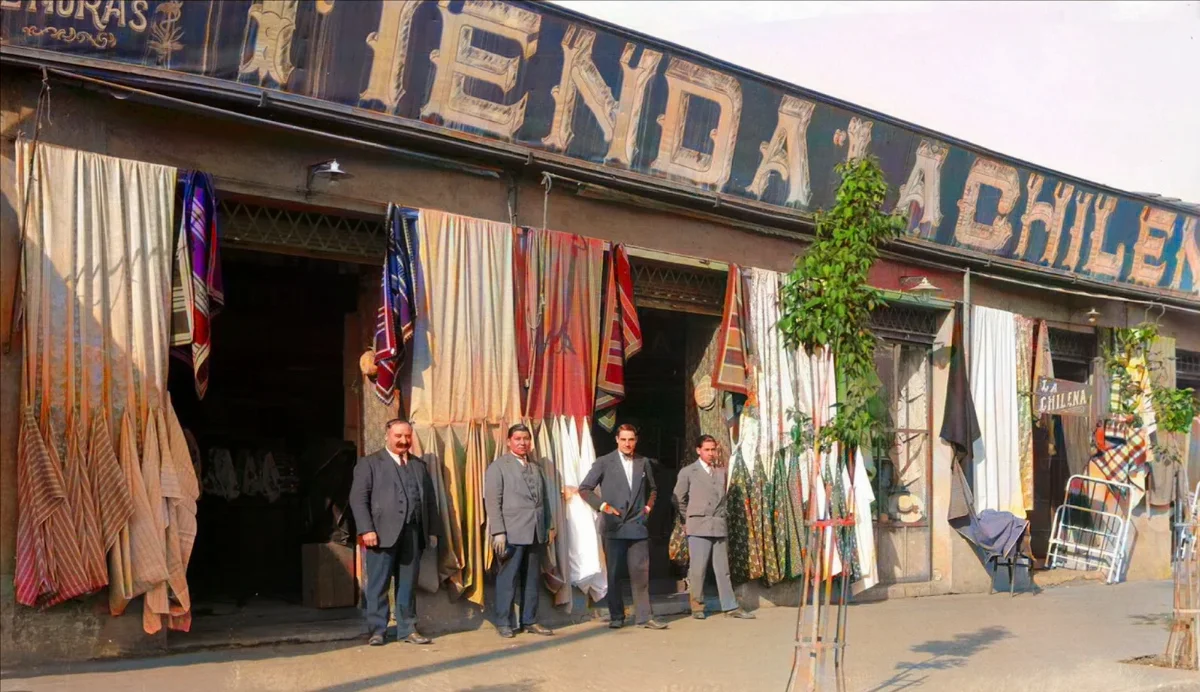 Comercio en San Fernando ca. 1920 — 1920 | Chile de Ayer