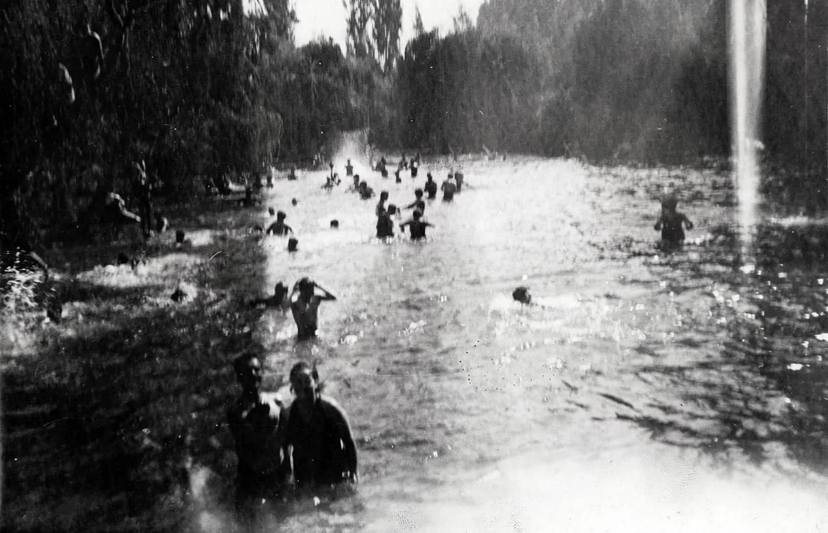 Balneario El Trapiche en 1946 — 1920 | Chile de Ayer