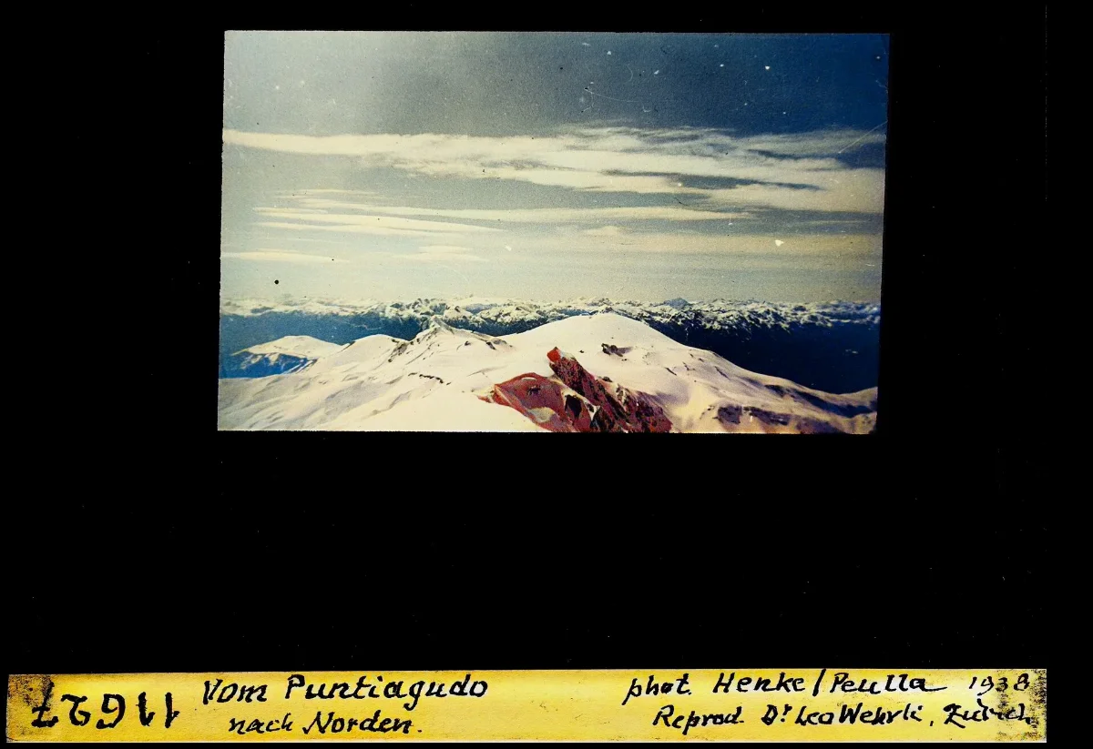 Vom Puntiagudo nach Norden (N) — 1938 | Chile de Ayer