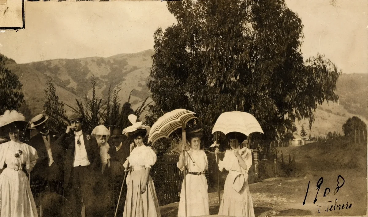Zapallar en Febrero, 1908 — Zapallar — 1908 | Chile de Ayer