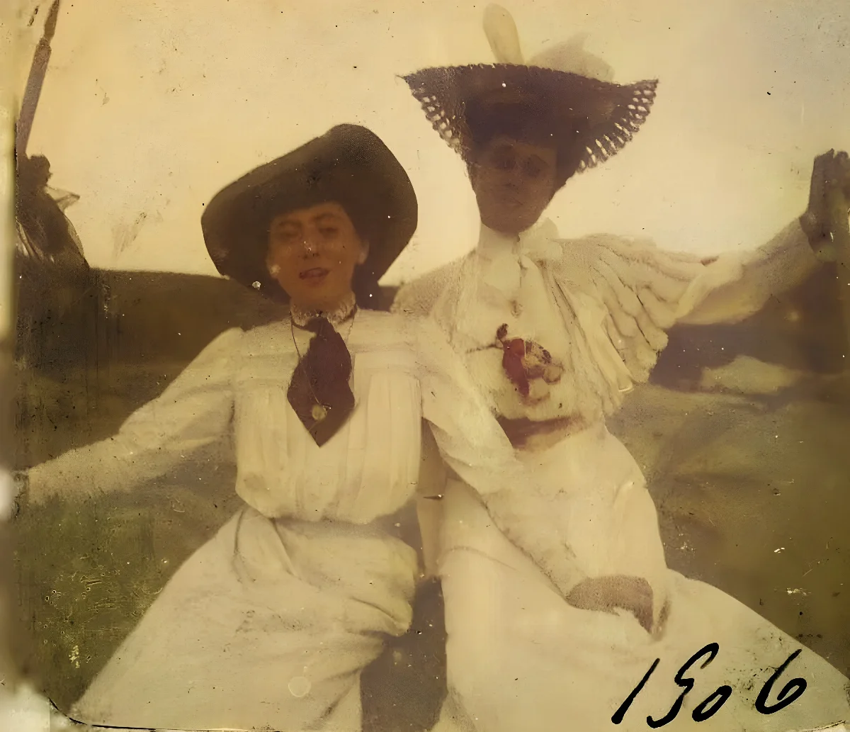 Playa de Zapallar en 1906 — 1906 | Chile de Ayer