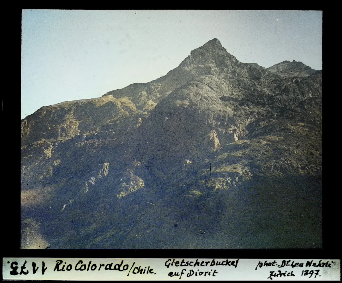 Río Colorado, Diorit, 1897 — aprox. 1897–1940 | Chile de Ayer