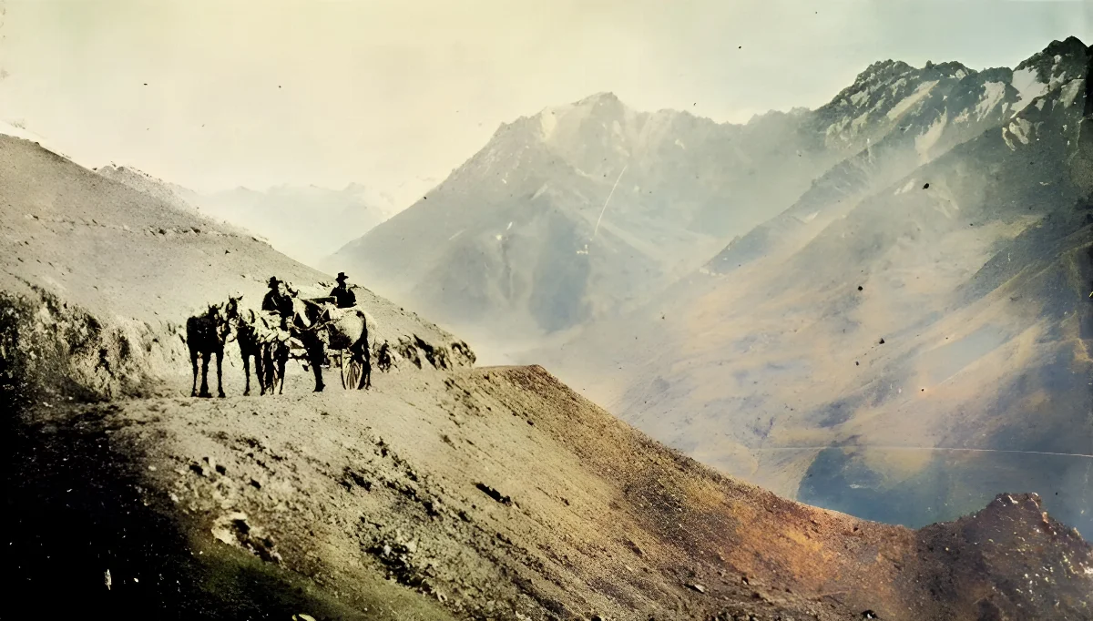 Paso de Uspallata 1903 — 1903 | Chile de Ayer