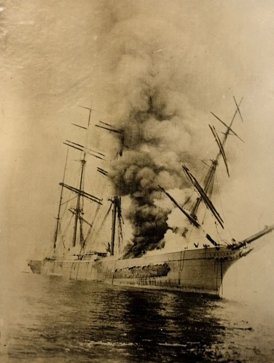 Reliance (ship, 1884)- SLV H92.330-148 — Iquique — 1907 | Chile de Ayer