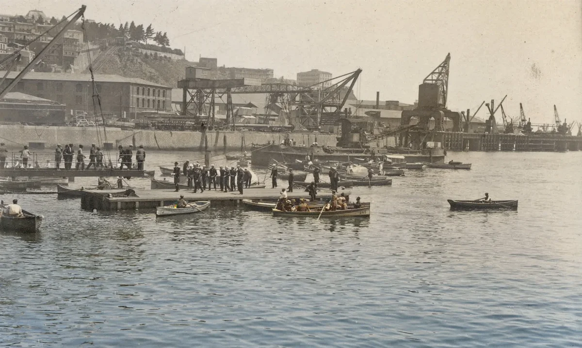 Valparaíso en 1922 — 1922 | Chile de Ayer