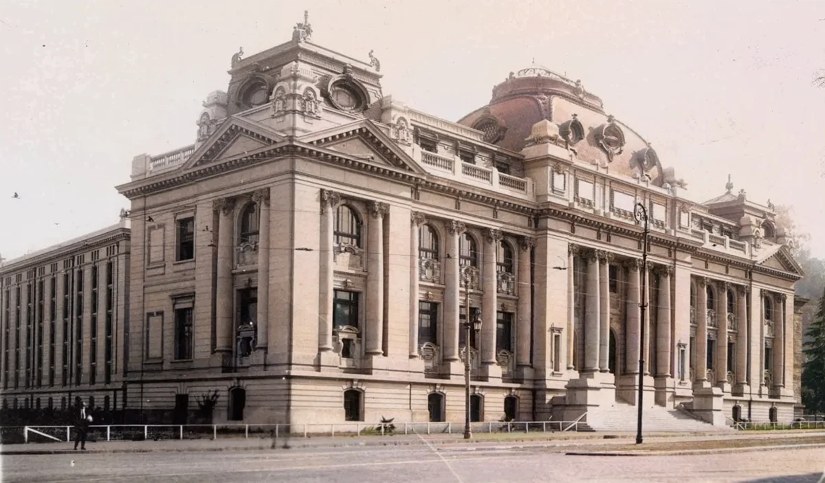 Biblioteca Nacional ca. 1920 — 1920 | Chile de Ayer