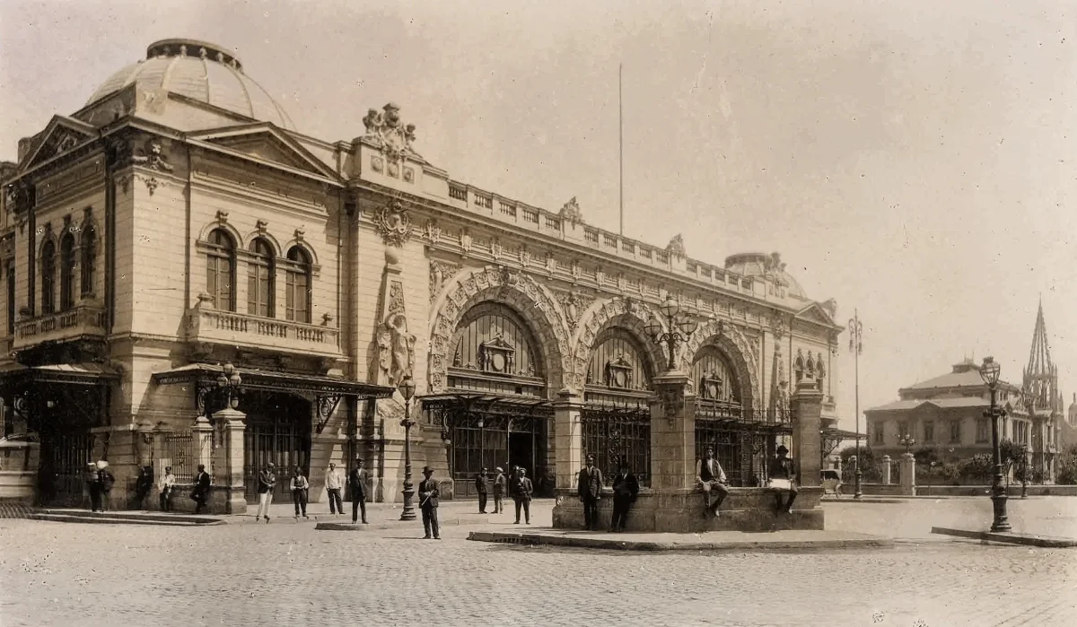 Estación Mapocho ca. 1920 — 1920 | Chile de Ayer