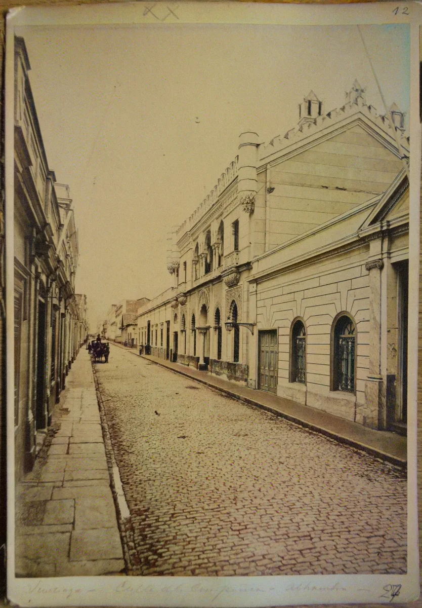 Palacio de La Alhambra — Palacio de La Alhambra — 1880 | Chile de Ayer