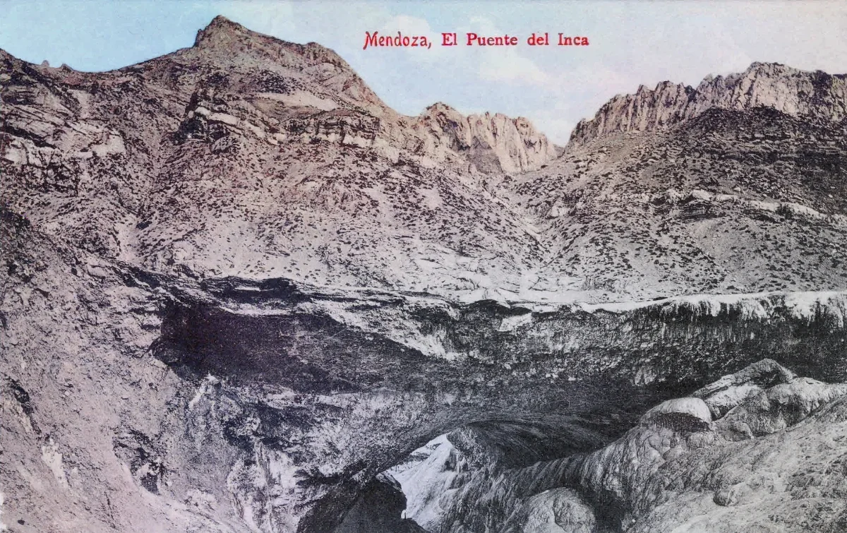 Puente del Inca ca. 1915 — 1915 | Chile de Ayer