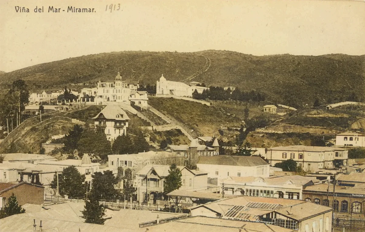 Miramar de Viña del Mar en 1913 — 1913 | Chile de Ayer