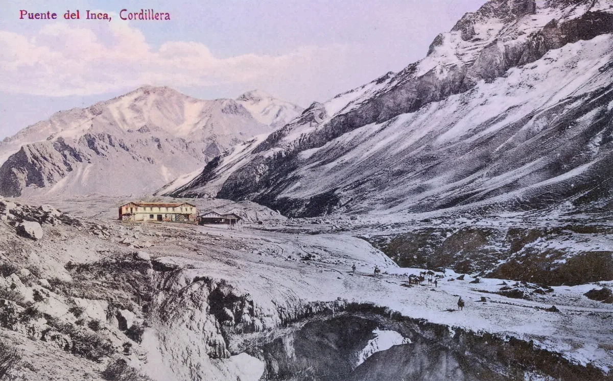 Puente del inca ca. 1915 — 1915 | Chile de Ayer