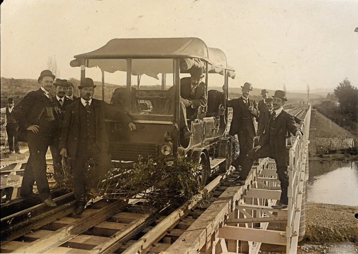 Puente Limache en 1910 — 1910 | Chile de Ayer