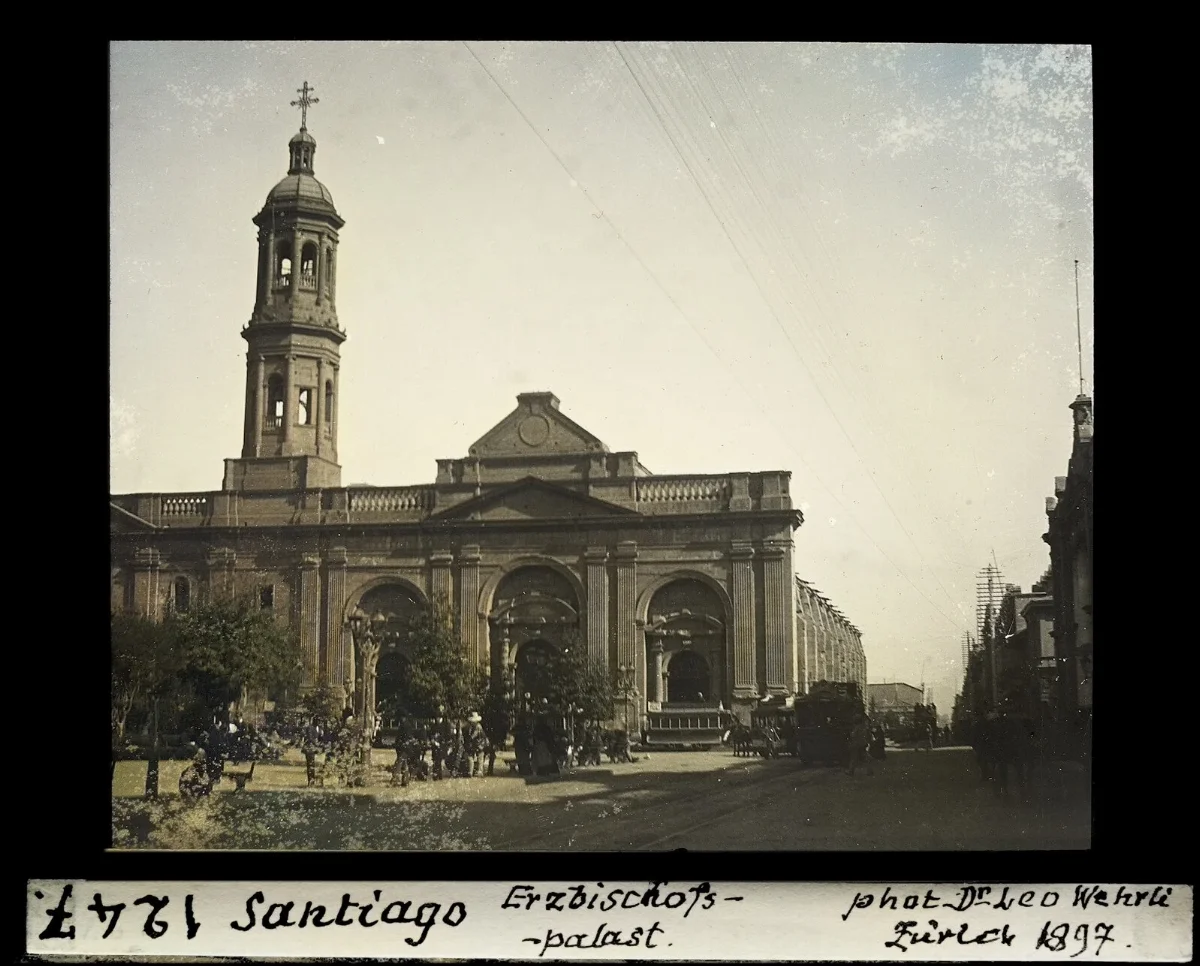 Palacio Arzobispal de Santiago — aprox. 1897–1940 | Chile de Ayer