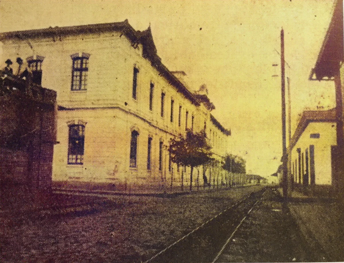 Liceo de Hombres de Cauquenes en 1920 — Liceo de Hombres de Cauquenes — 1920 | Chile de Ayer