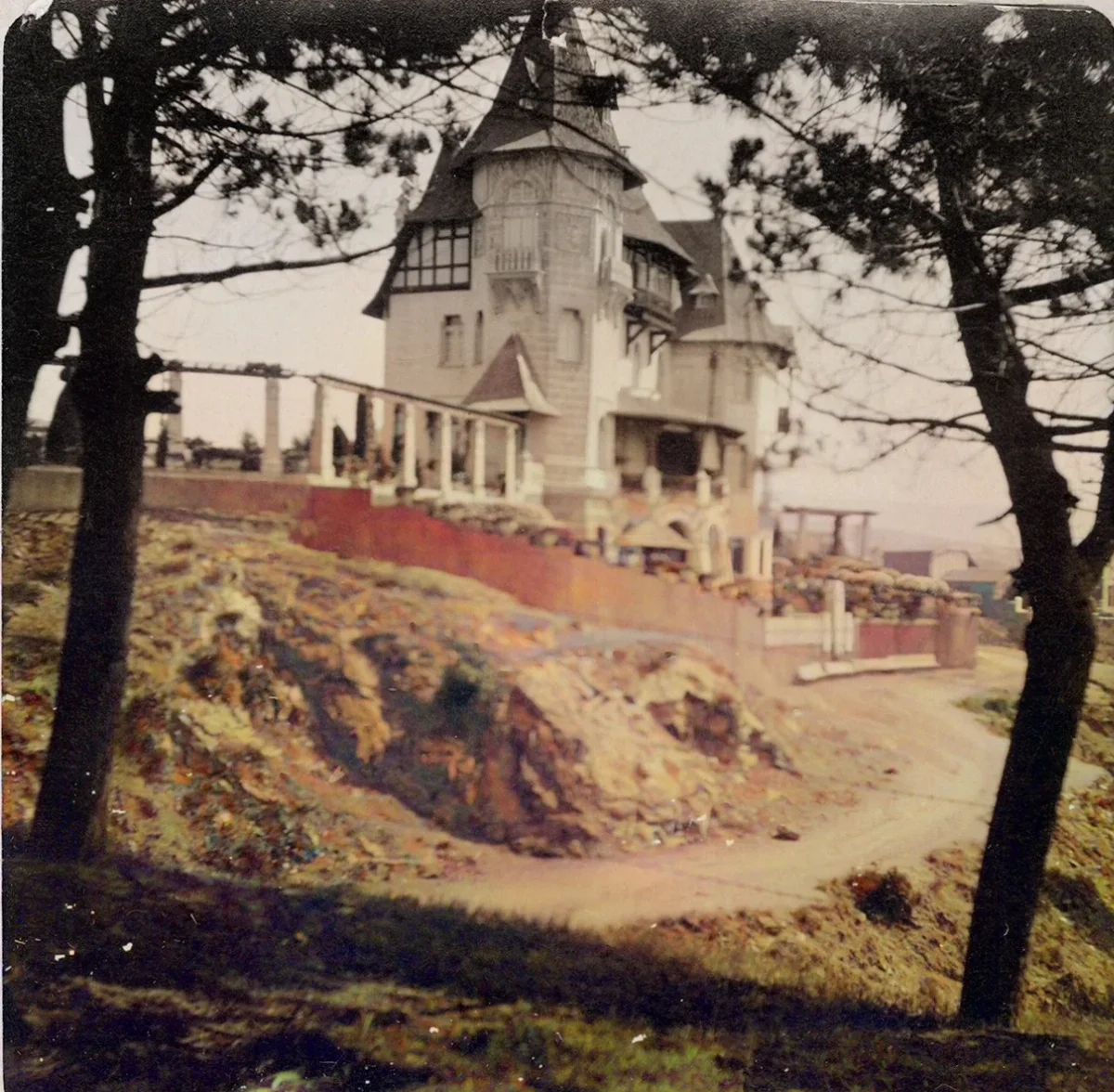 Castillo San Jorge, 1901 — Playa Miramar — 1901 | Chile de Ayer